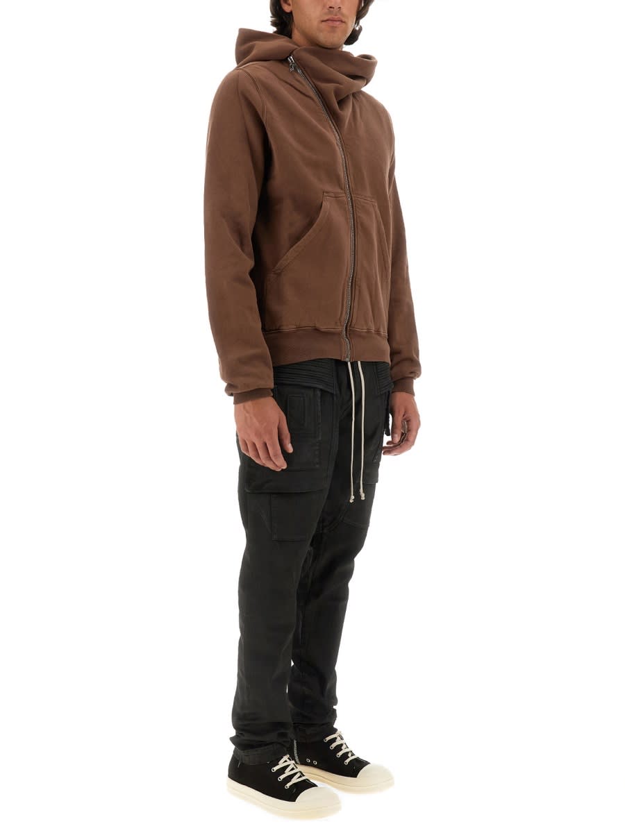 Shop Drkshdw Mountain Sweatshirt In Brown