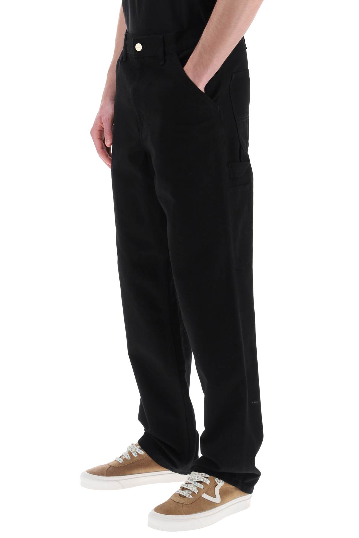 Carhartt Black Norco Denim Single Knee Jeans In Black (black)