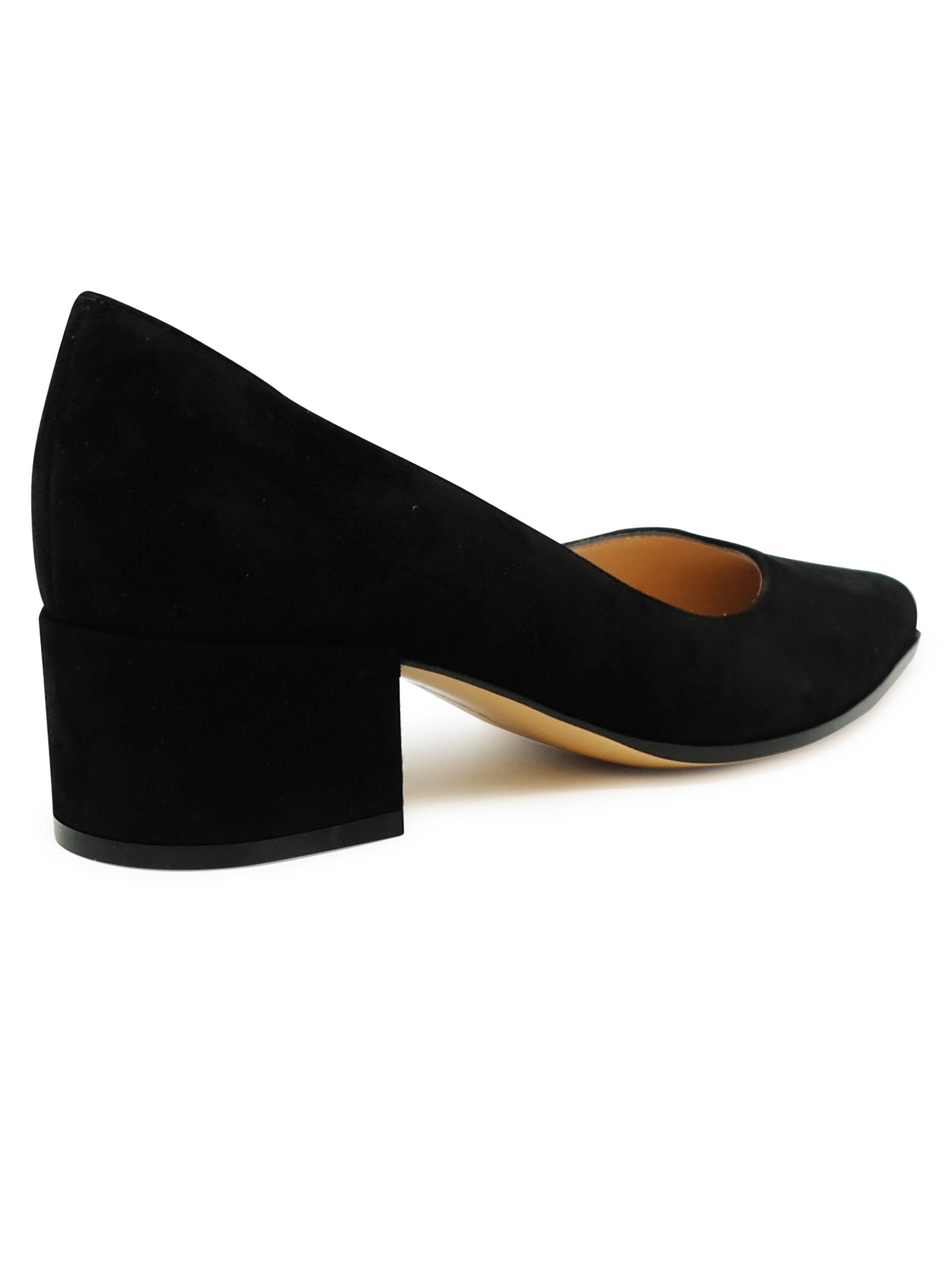 Shop Gianvito Rossi Black Suede Pumps