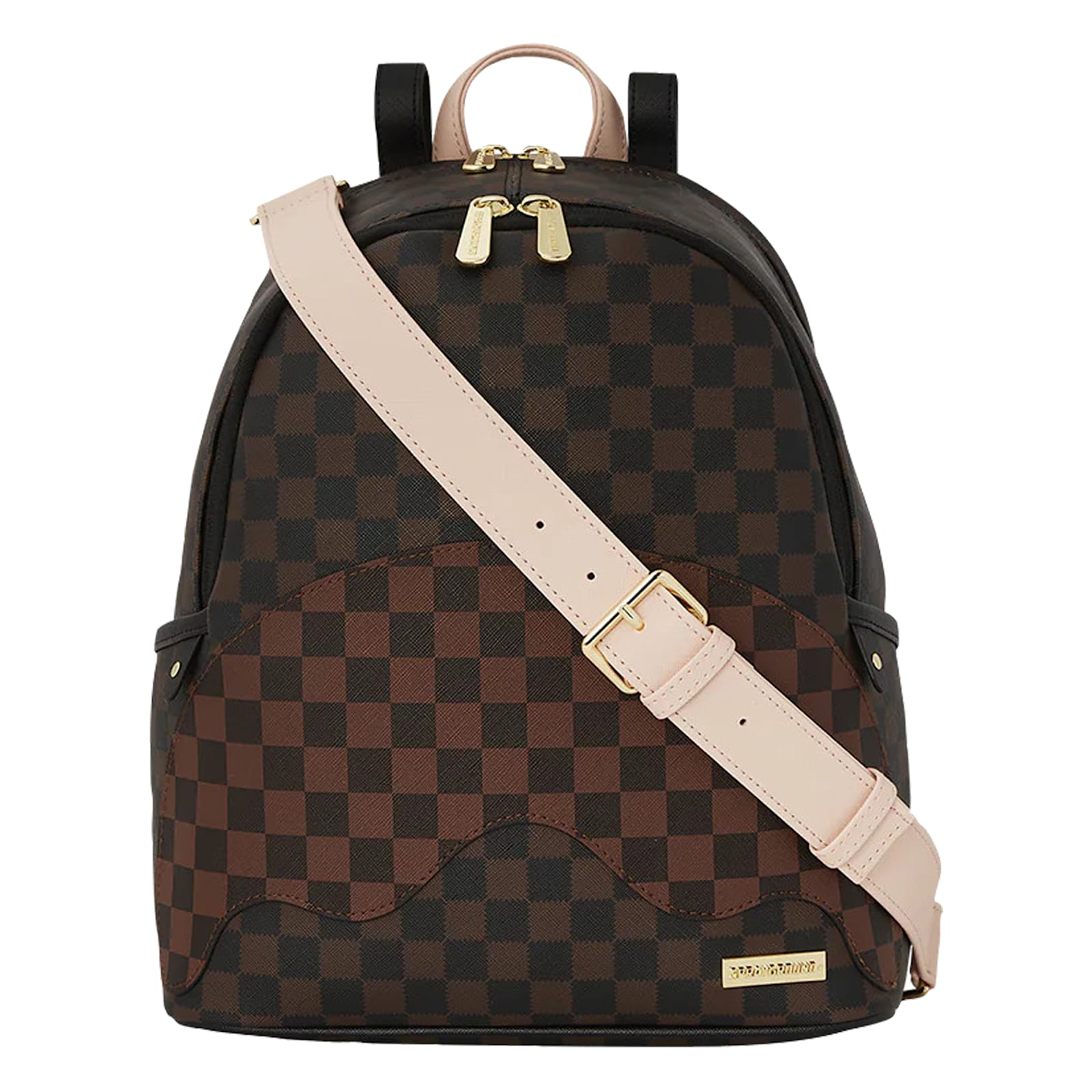 Sprayground Boujee Strap Backpack In Brown