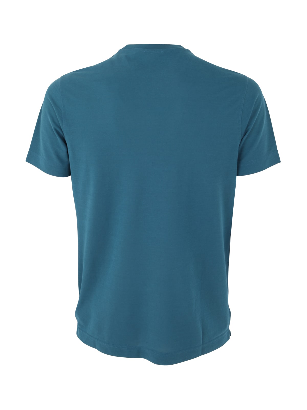 Shop Zanone Short Sleeves T-shirt In Octanium