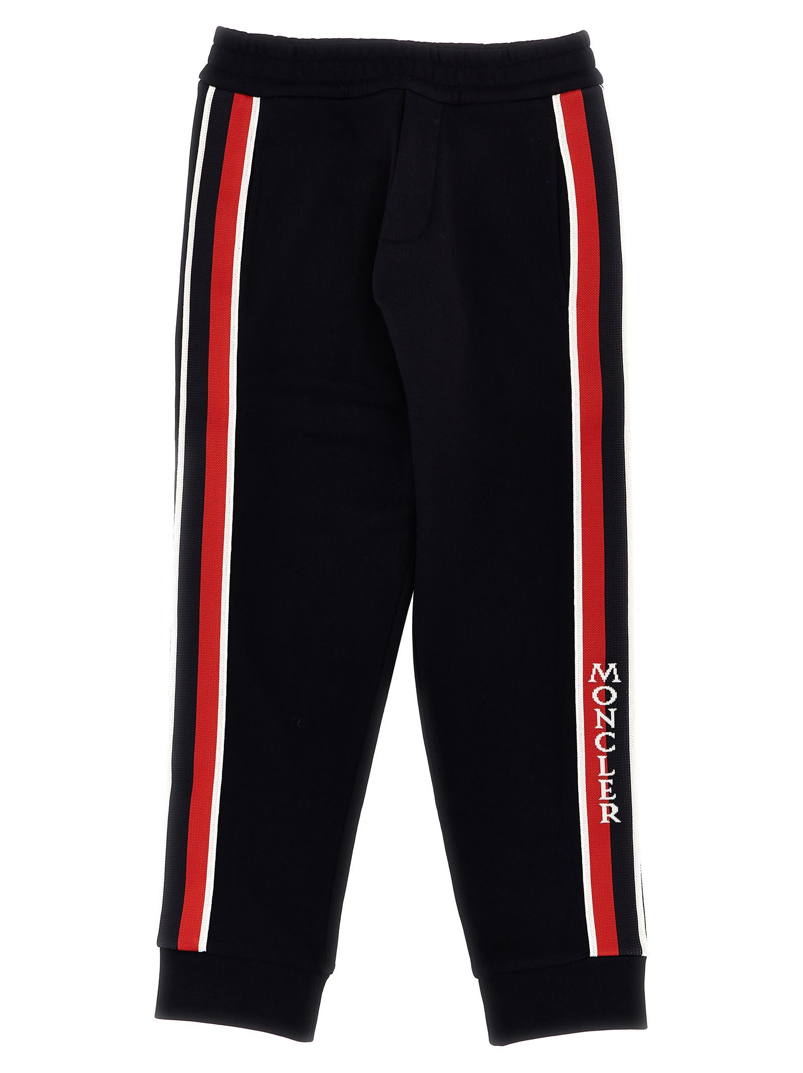 MONCLER JOGGERS WITH CONTRAST BANDS