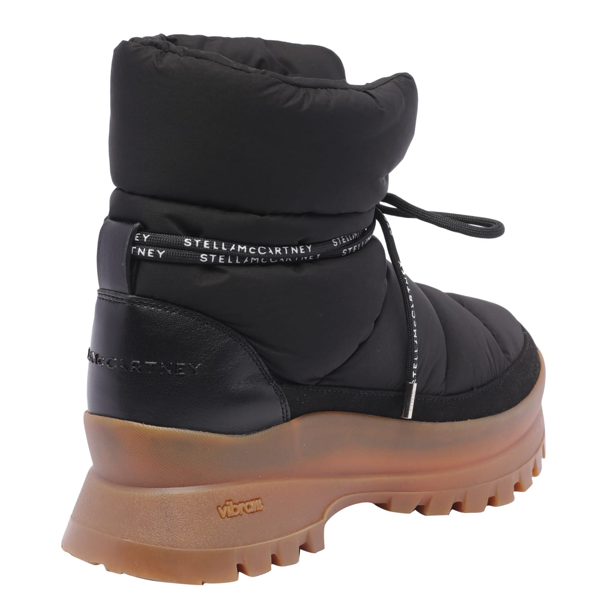 Shop Stella Mccartney Padded Trace Boots In Black