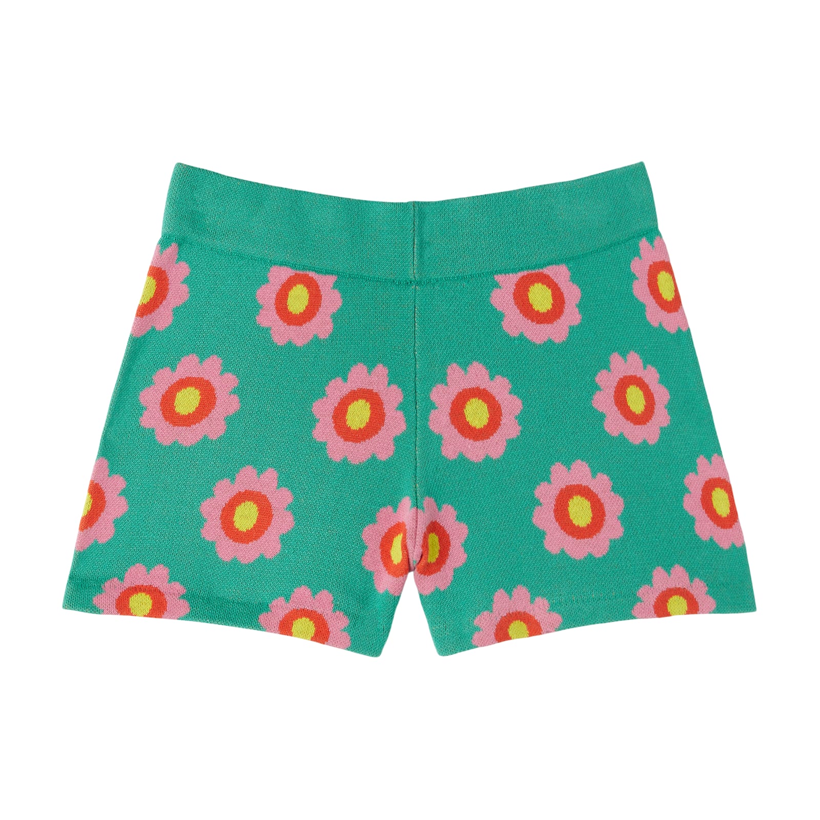 Stella Mccartney Printed Shorts In Green