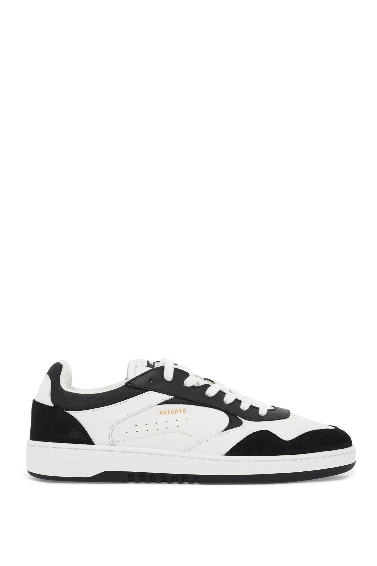 Shop Axel Arigato Arlo Sneakers In White Black (white)