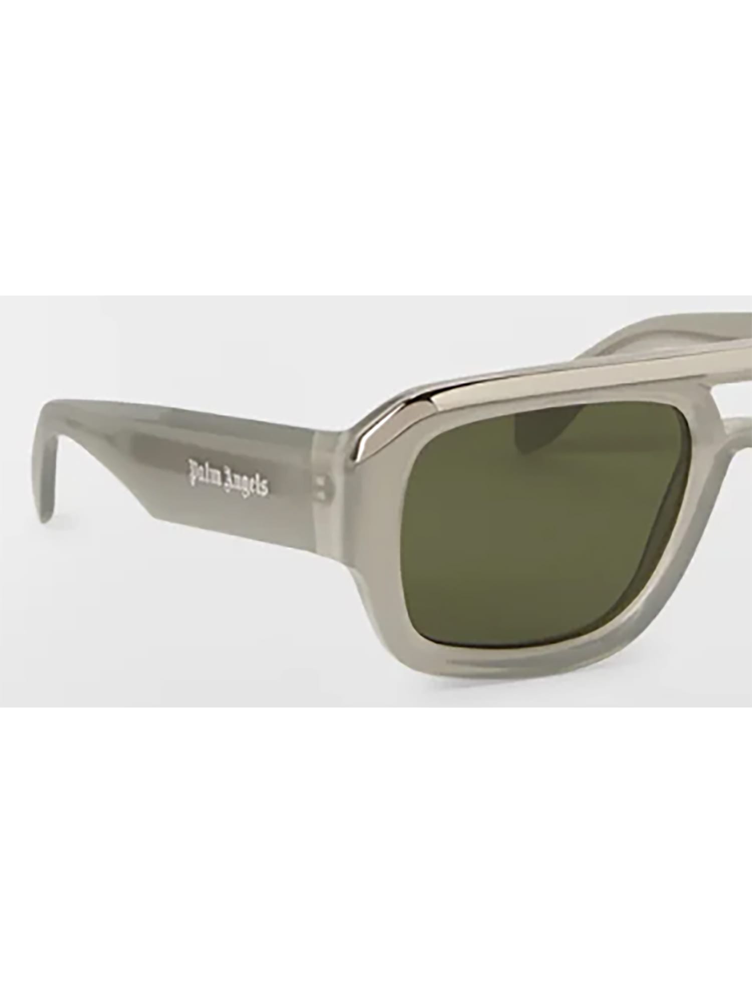 Shop Palm Angels Peri062 Stockton Sunglasses In Grey