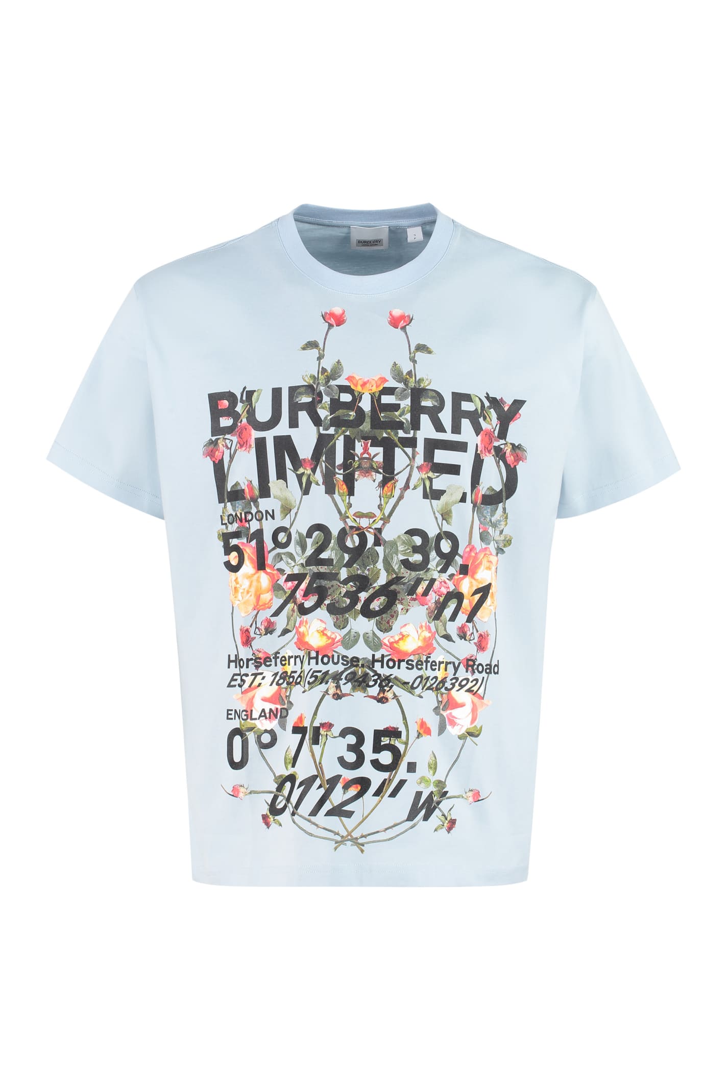 Burberry COTTON CREW-NECK T-SHIRT