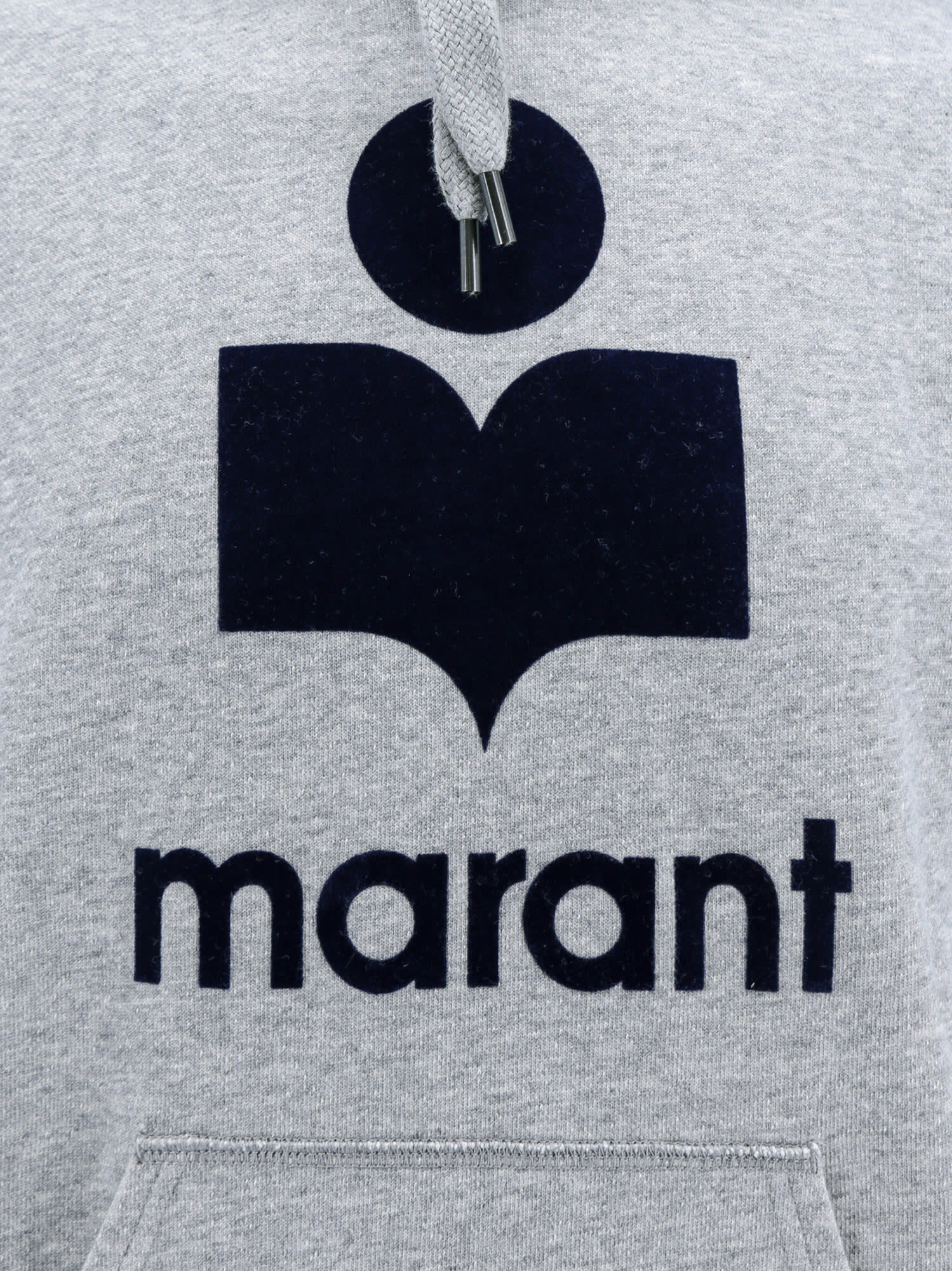 Shop Isabel Marant Miley Sweatshirt In Grey/midnight