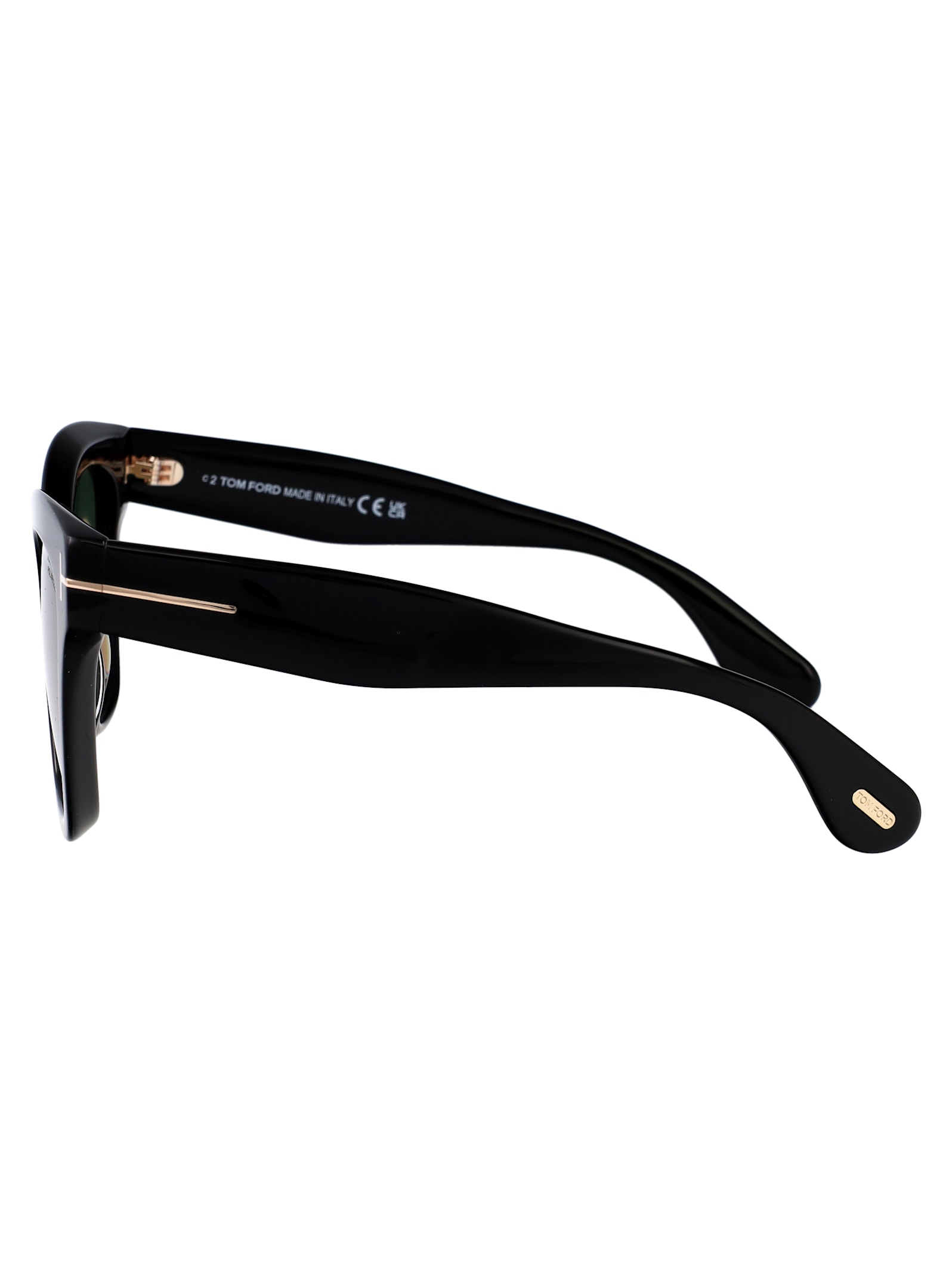 Tom Ford Cat-eye Frame Sunglasses In Black