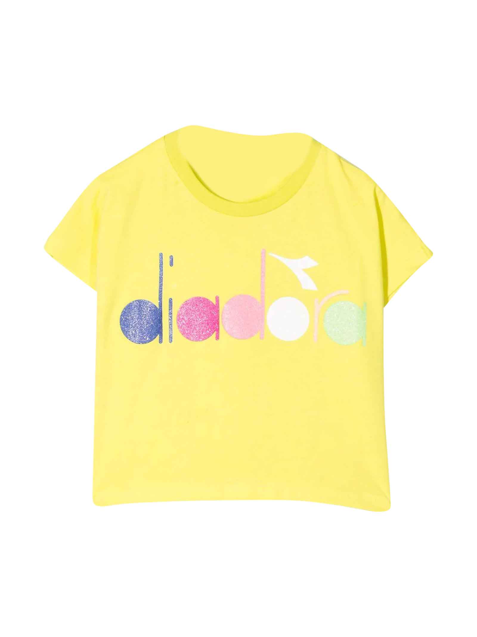 Diadora Lime T-shirt Girl