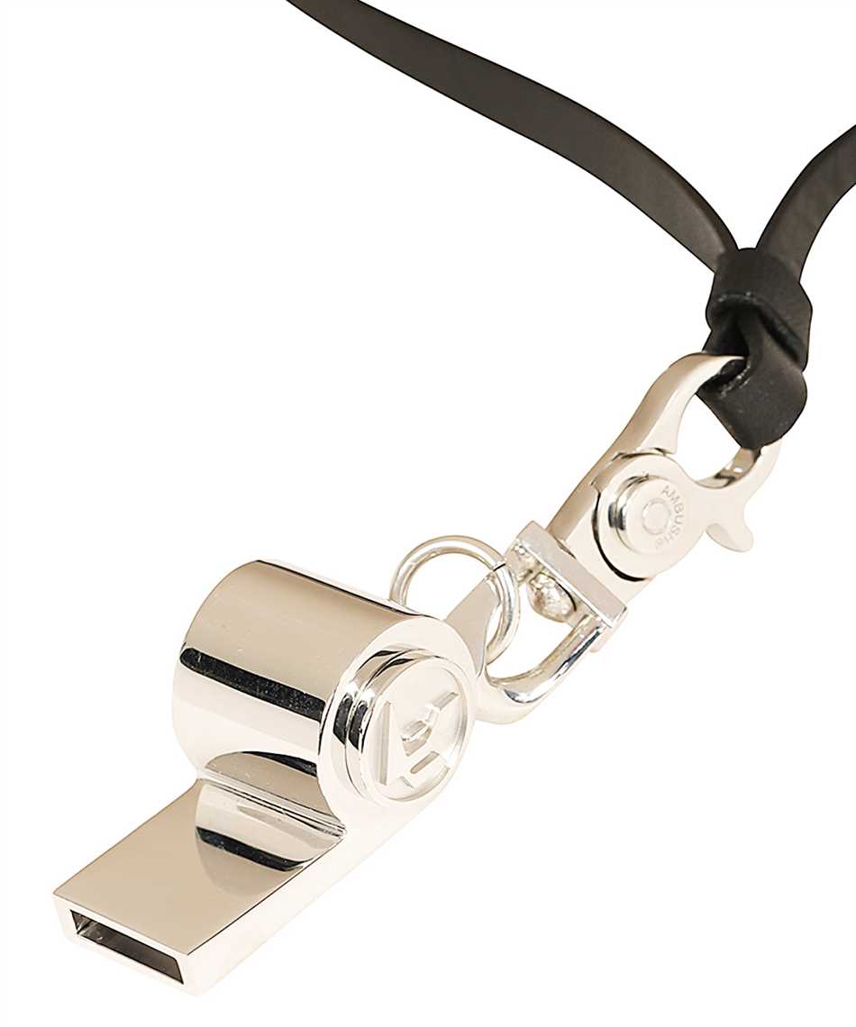 Ambush Whistle Necklace In Black