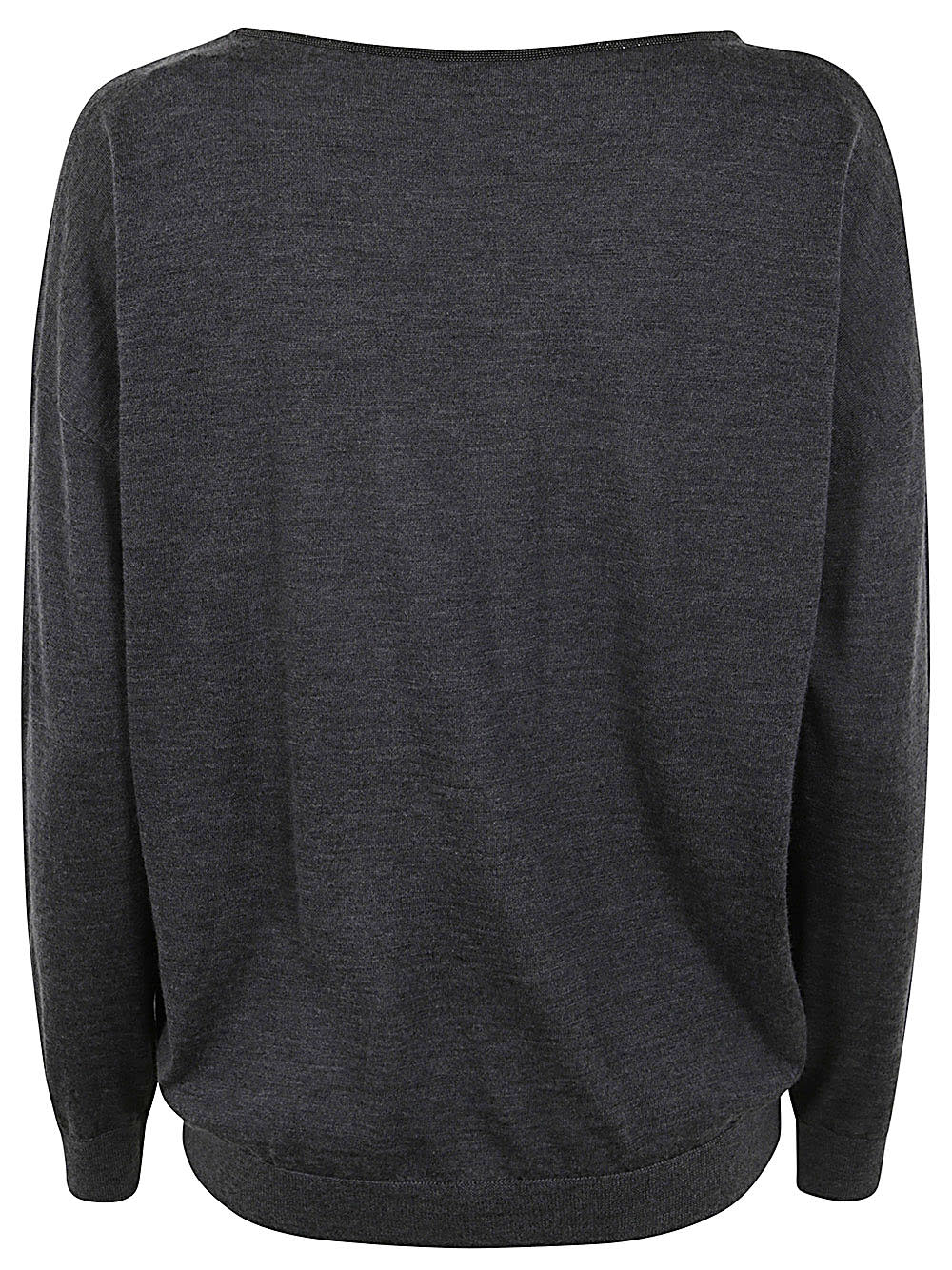 Shop Brunello Cucinelli V-neck Jumper In Iron