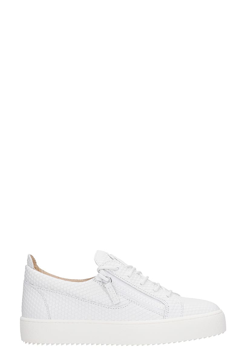 Giuseppe Zanotti White July Sc Sneakers In White