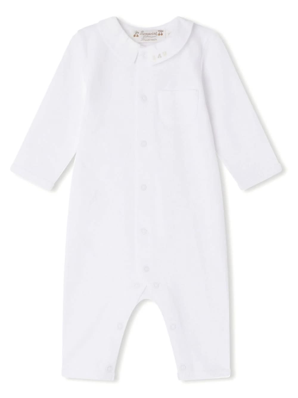 Shop Bonpoint White Anton Pajamas