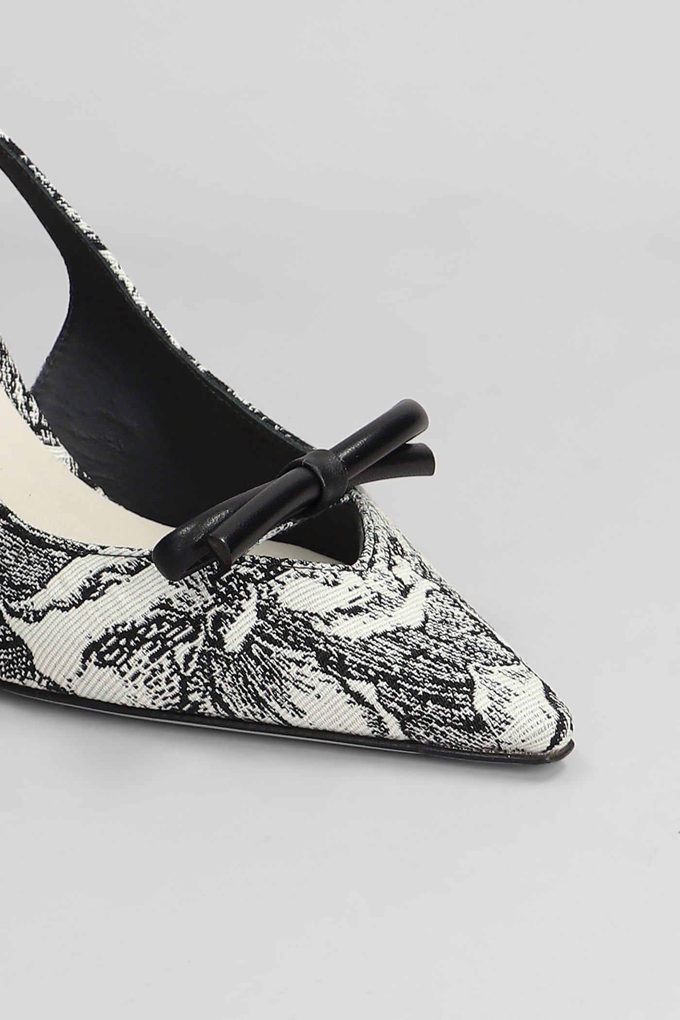 Shop Roberto Festa Marigold Pumps In White Fabric