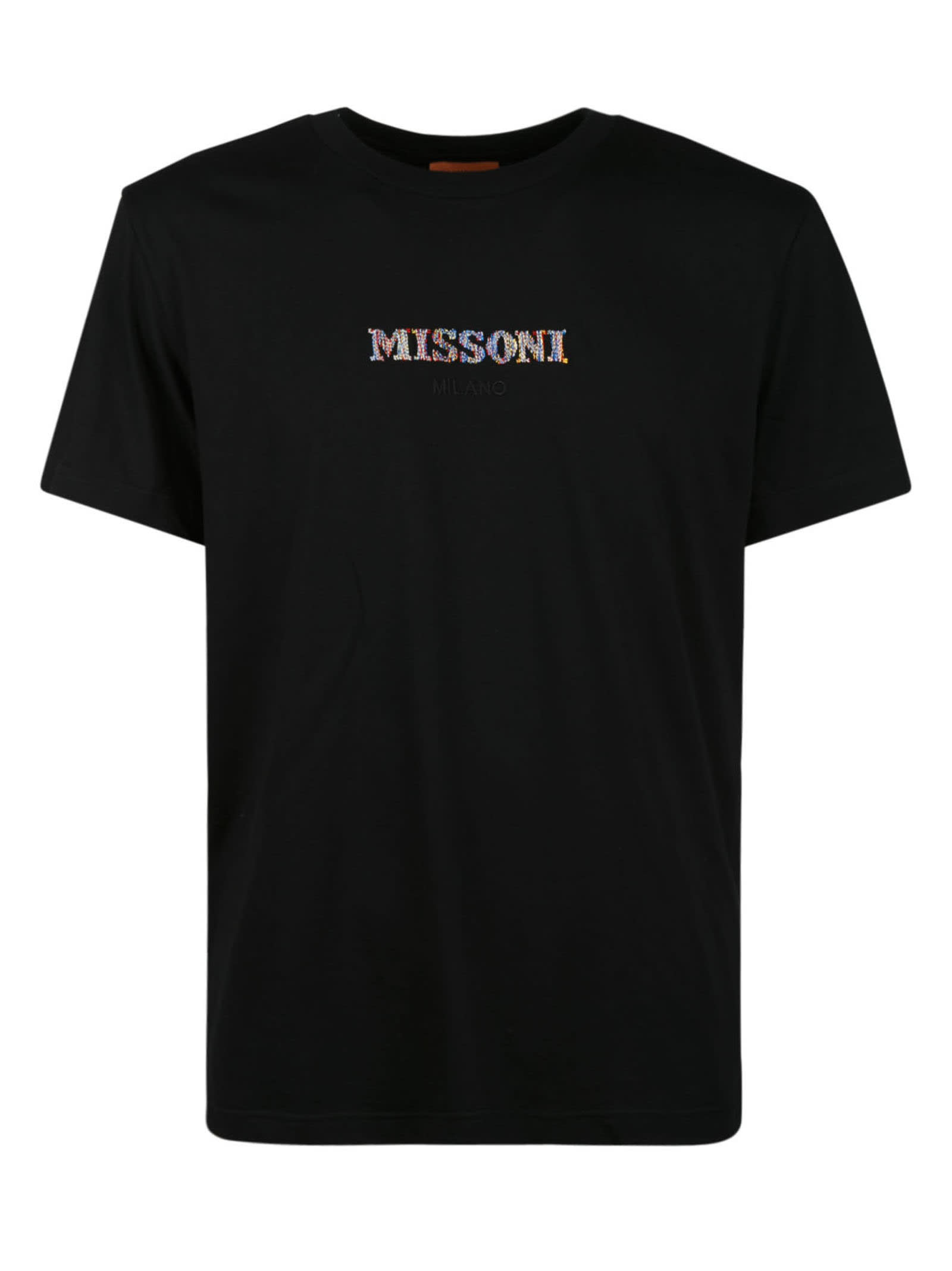 Missoni Logo Embroidered T-shirt