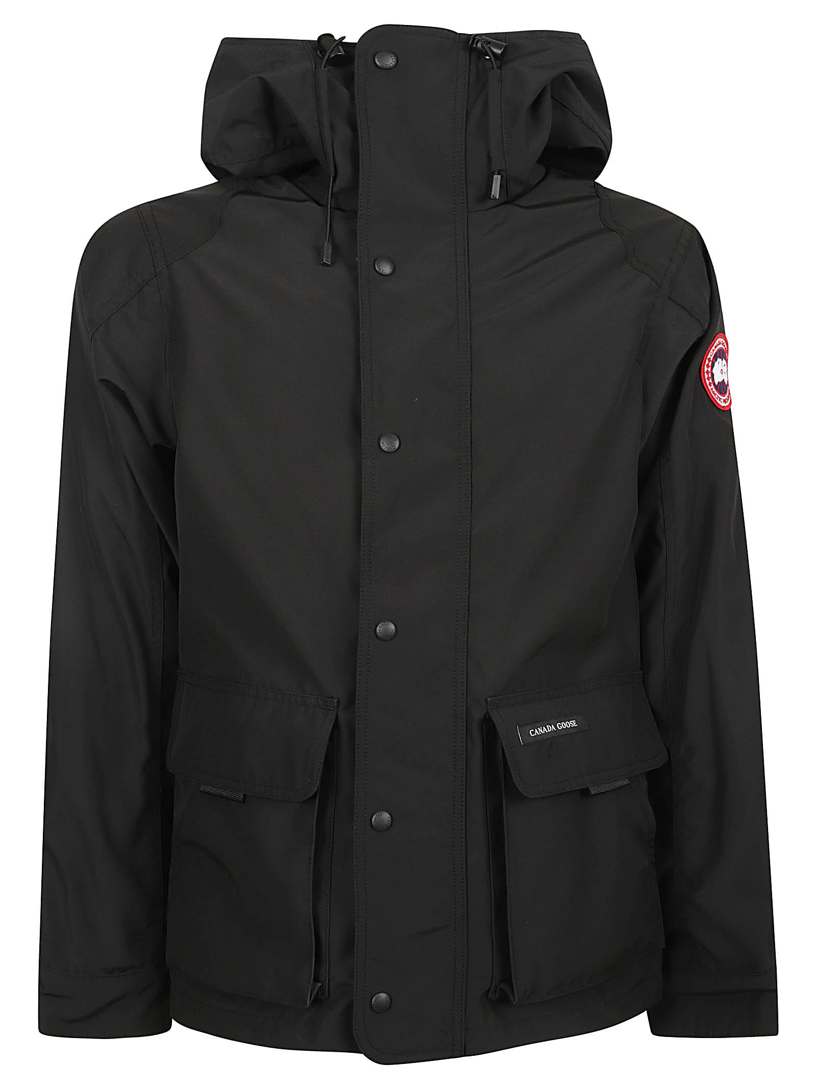 Shop Canada Goose Lockerport Jacket In Black