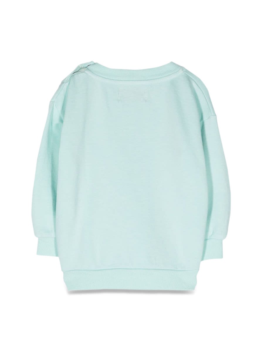 Bobo Choses Baby Happy Mask Sweatshirt In Azure