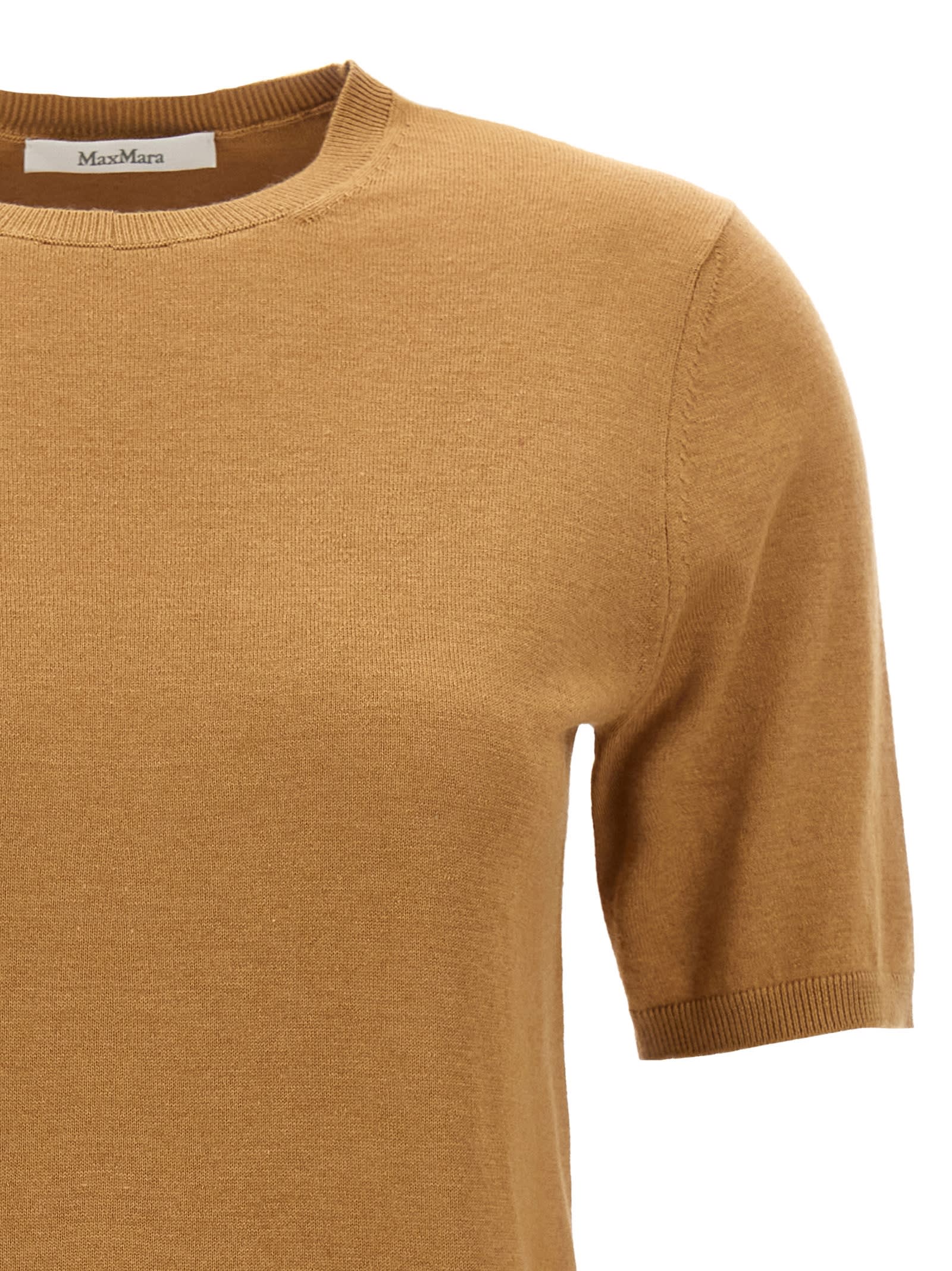 Shop Max Mara Warren Sweater In Beige