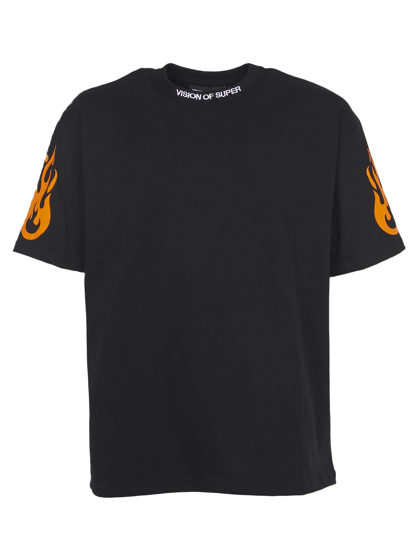 Vision of Super Orange Flames T-shirts