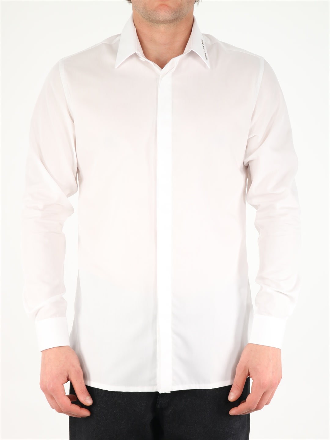 1017 ALYX 9SM White Cotton Shirt With Logo