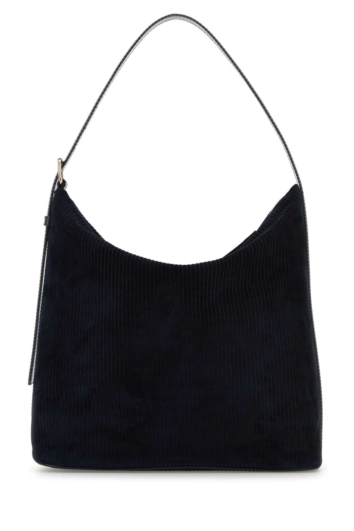 A. P.C. Dark Blue Corduroy Vera Shopping Bag
