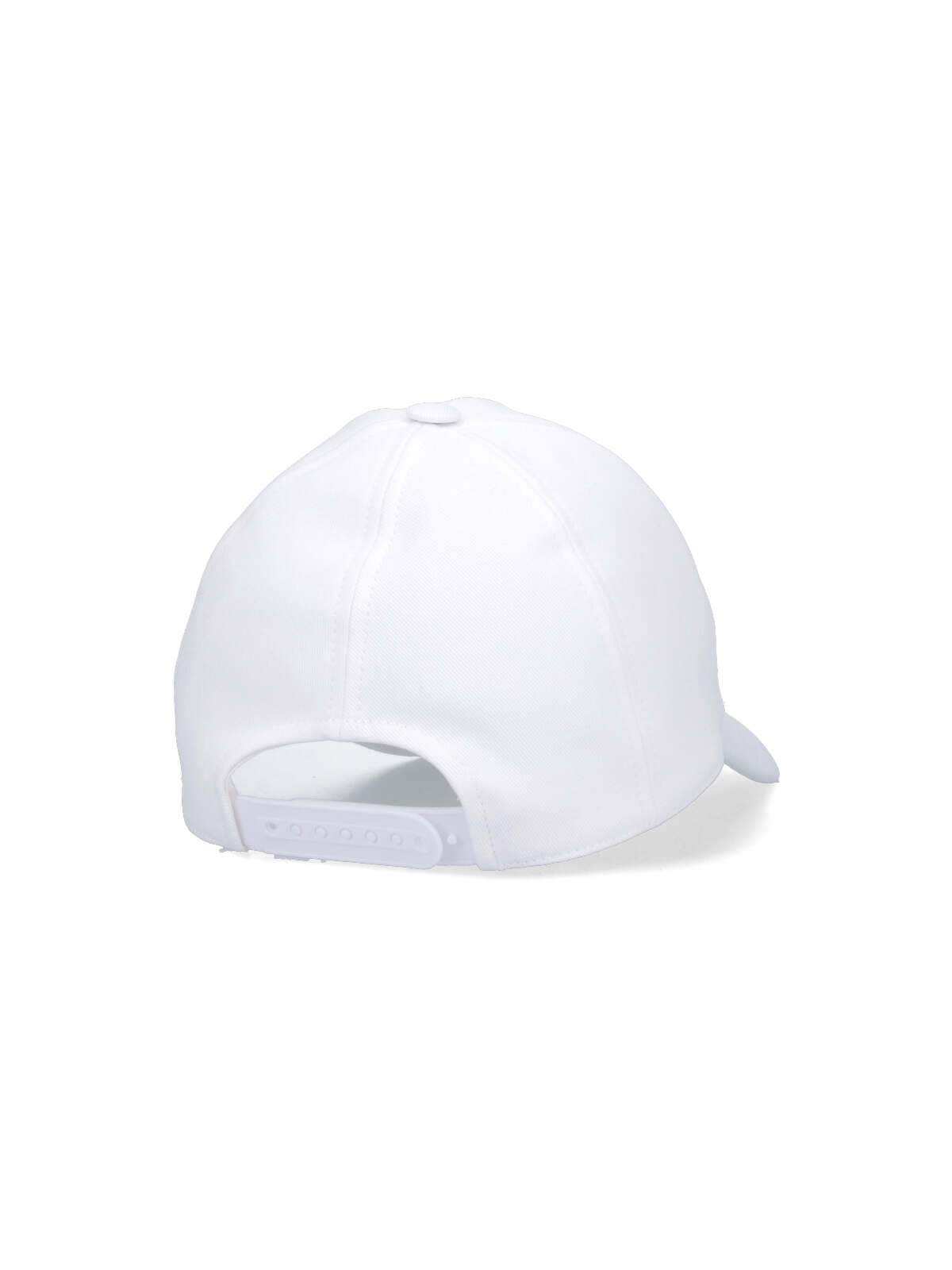 Courrèges Logo Baseball Cap In White