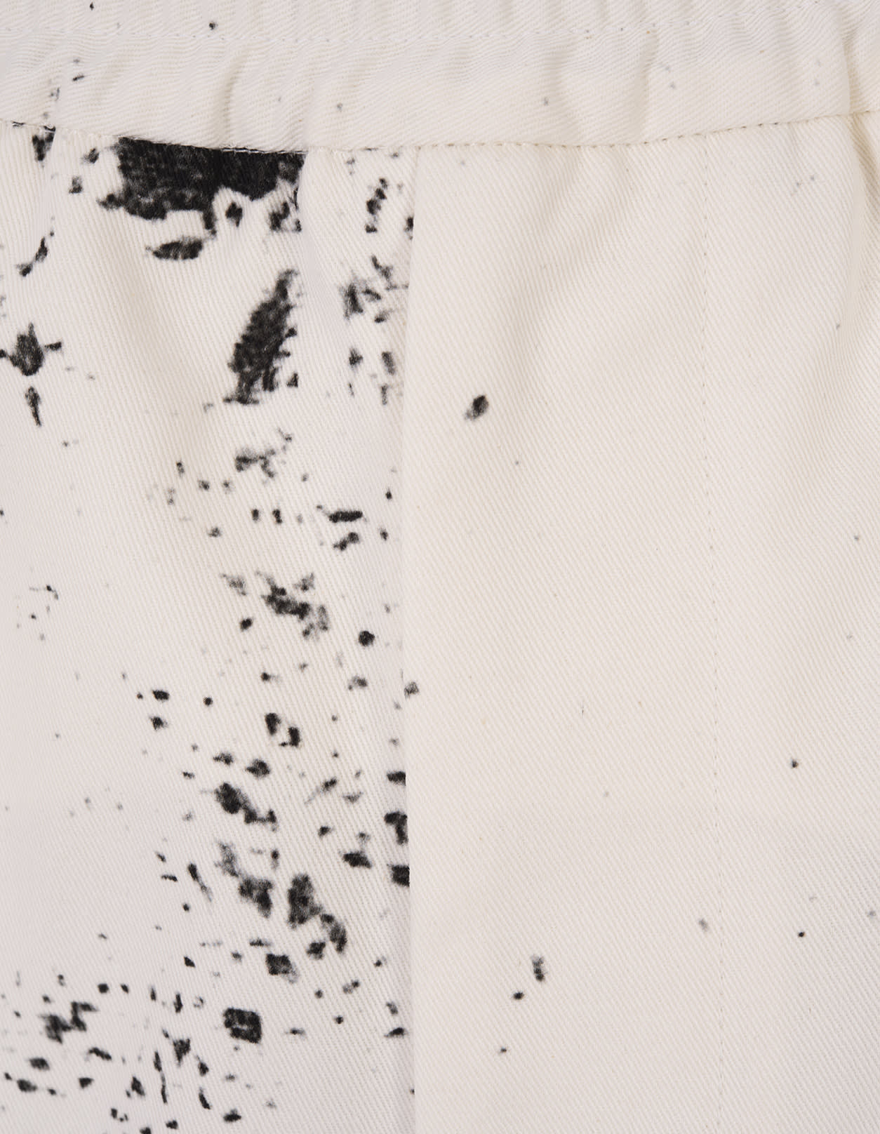 Shop Alexander Mcqueen Fold Print Bermuda Shorts In Black And White