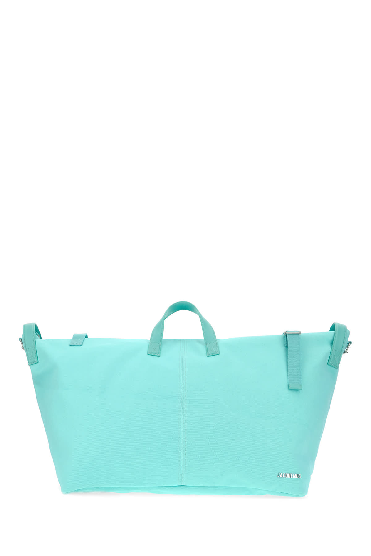 Shop Jacquemus Tiffany Canvas Shopping Bag In 335