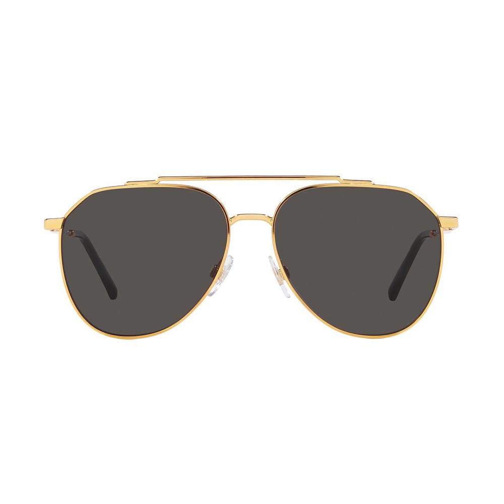 Dolce &amp; Gabbana Eyewear Sunglasses In Oro/grigio