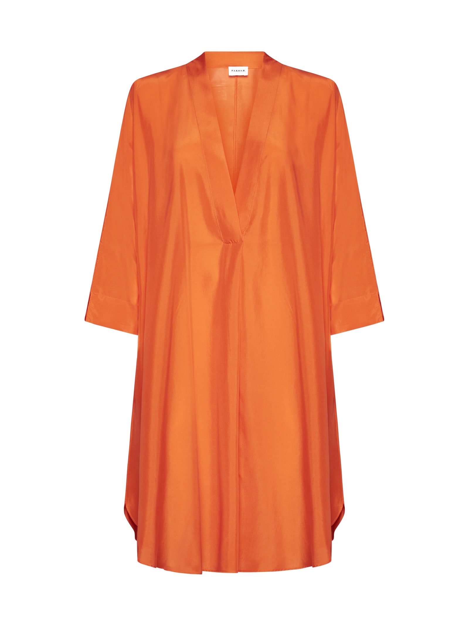 Shop P.a.r.o.s.h Dress In Arancio