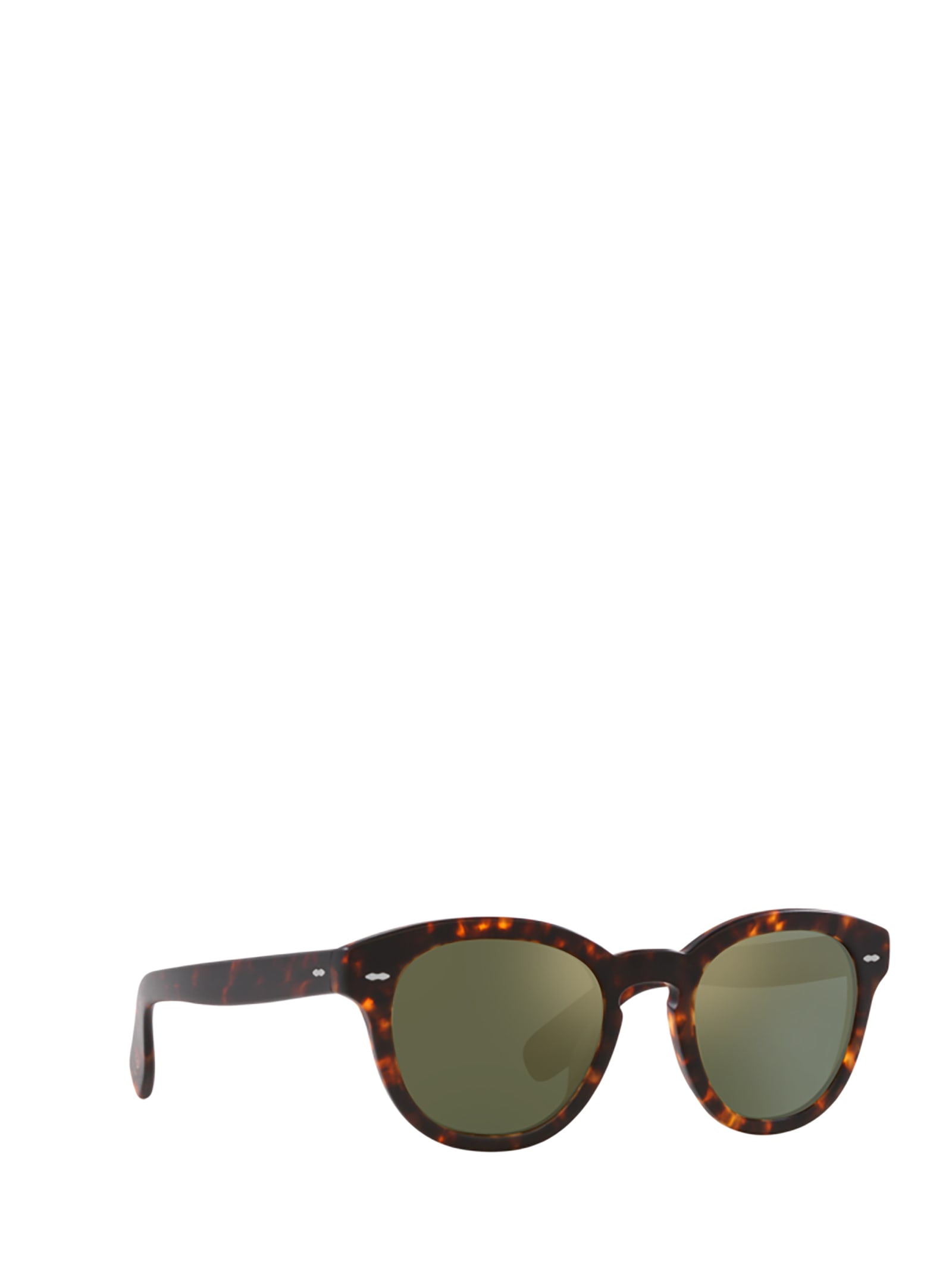 Shop Oliver Peoples Ov5413su Semi Matte Sable Tortoise Sunglasses