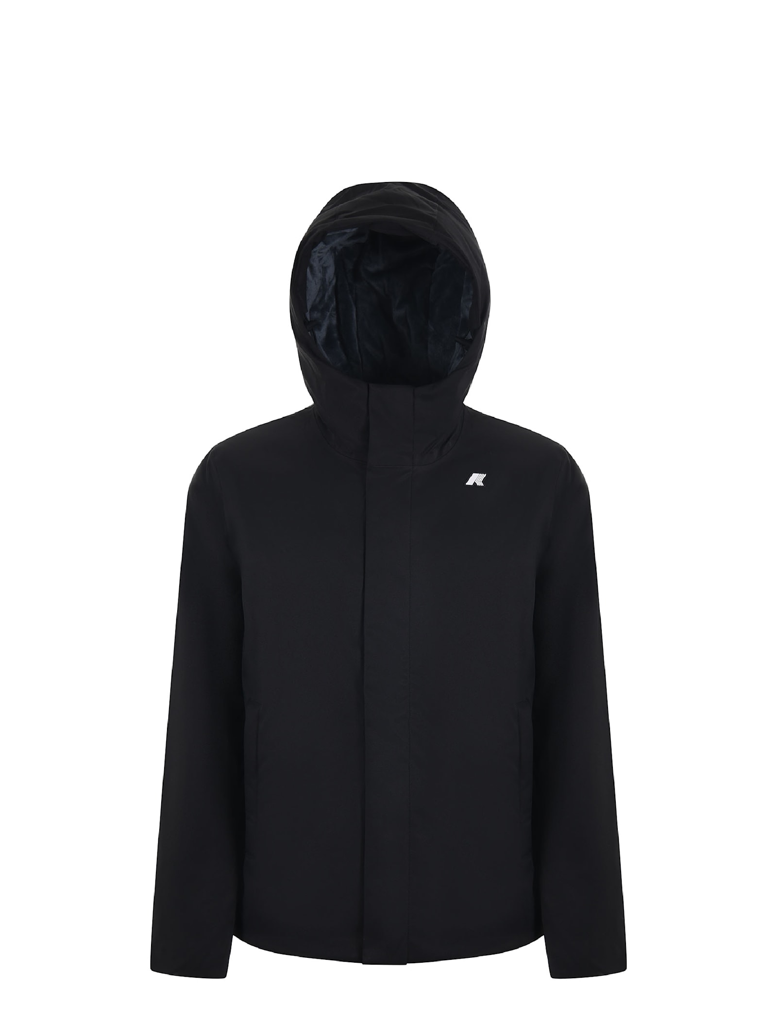 Shop K-way Jacket In Black