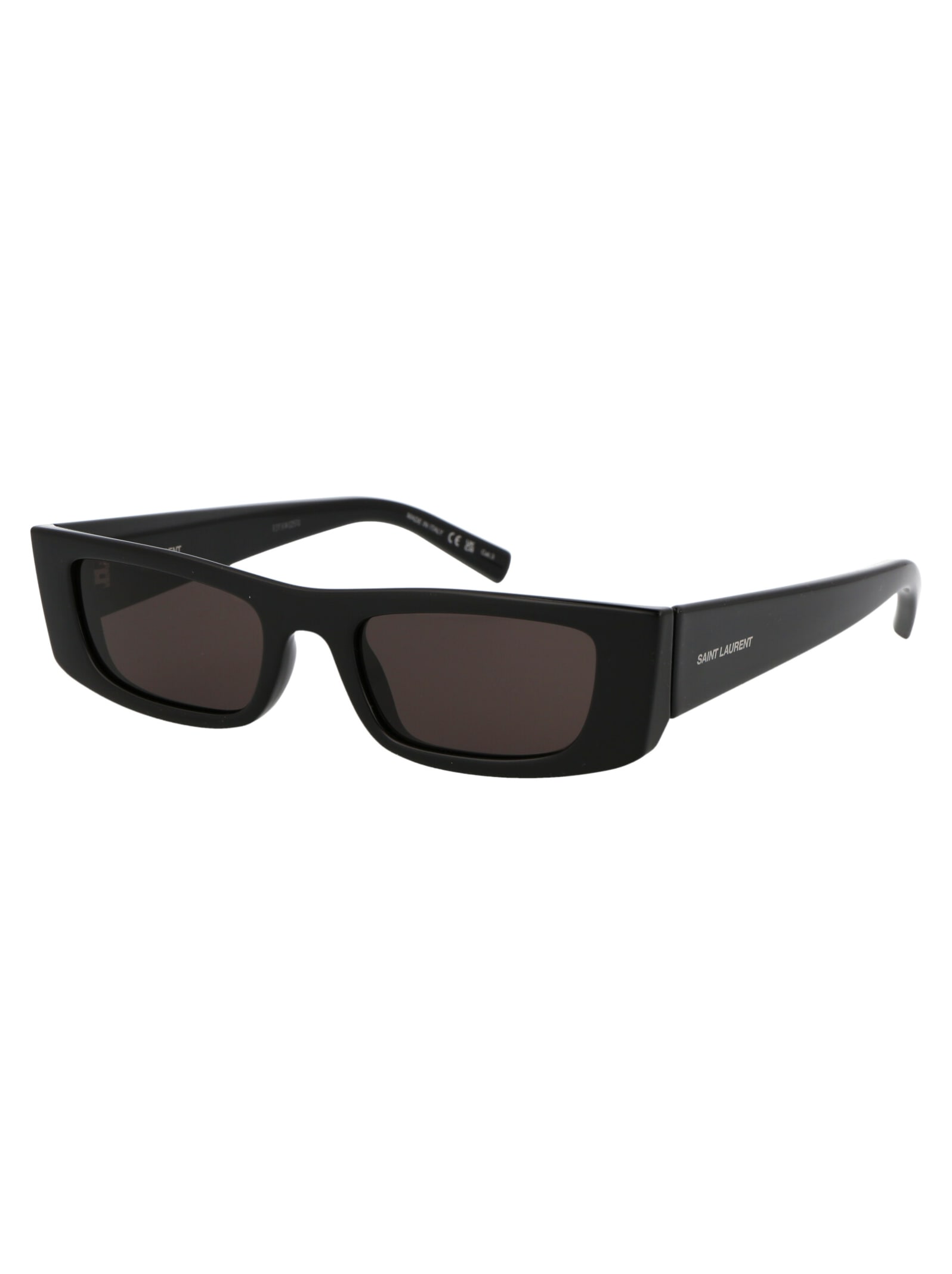 Shop Saint Laurent Sl 553 Sunglasses In 001 Black Black Black