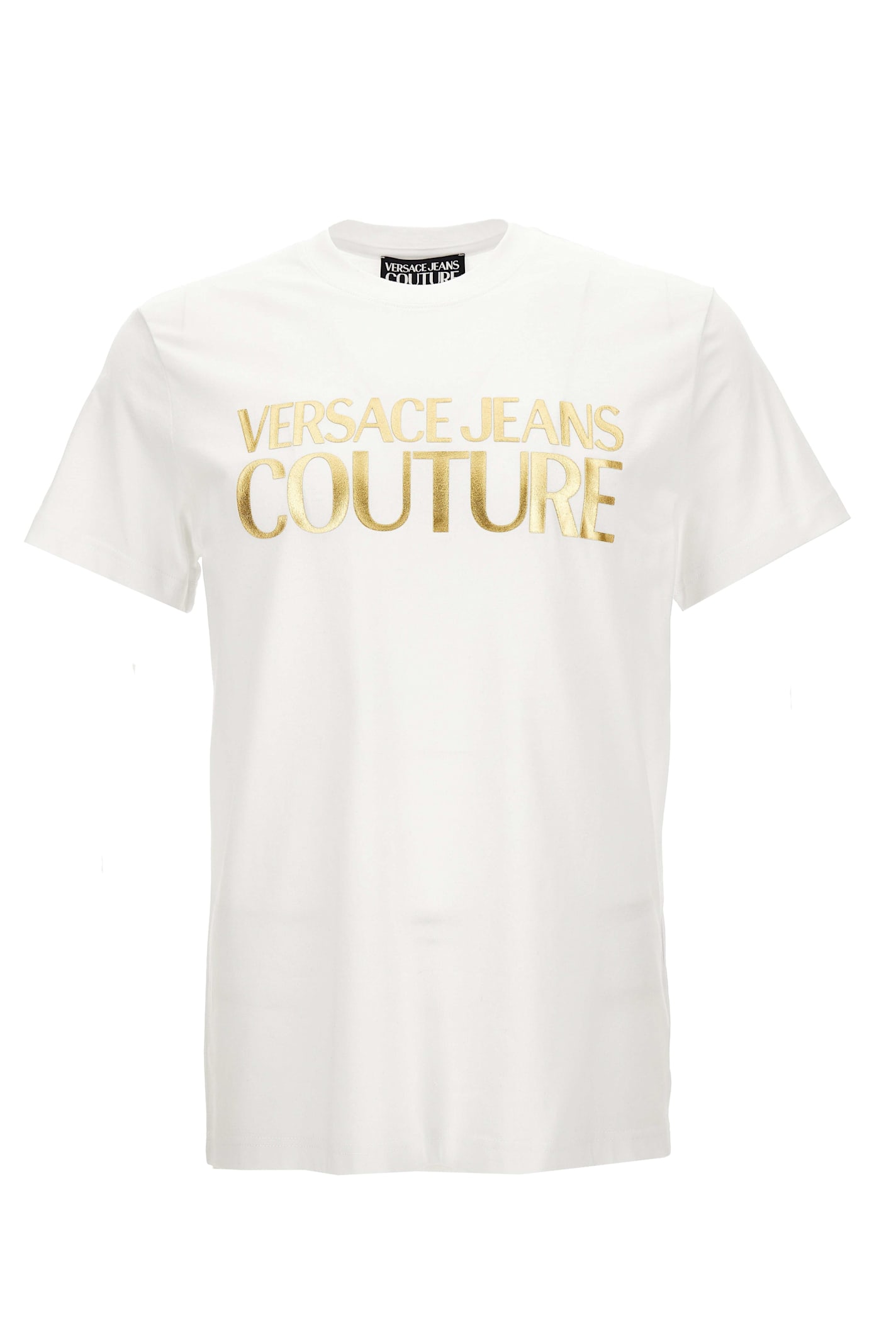 Shop Versace Jeans Couture T-shirt In White