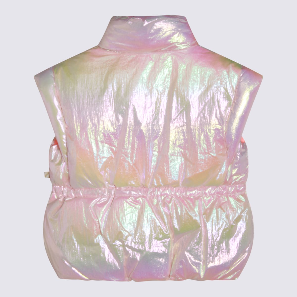 Billieblush Pink Down Jacket In Multi