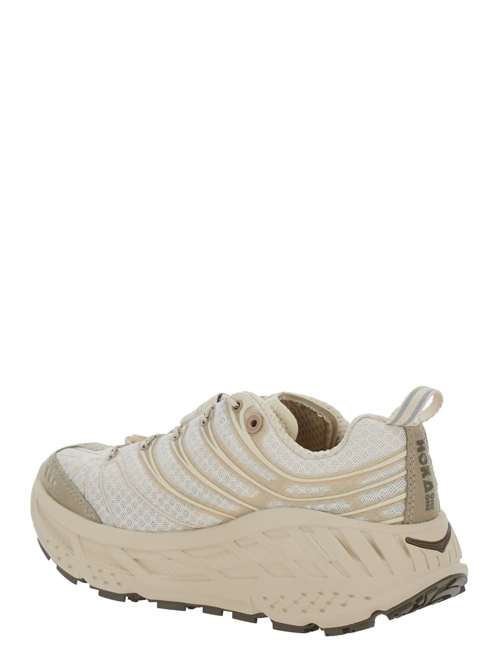 Hoka Stinson Evo Og Rubber-trimmed Mesh Trail Running Sneakers In Neutral