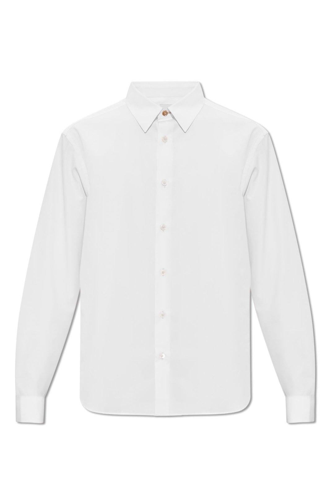 Shop Ps By Paul Smith Tailored Shirt Shirt In White