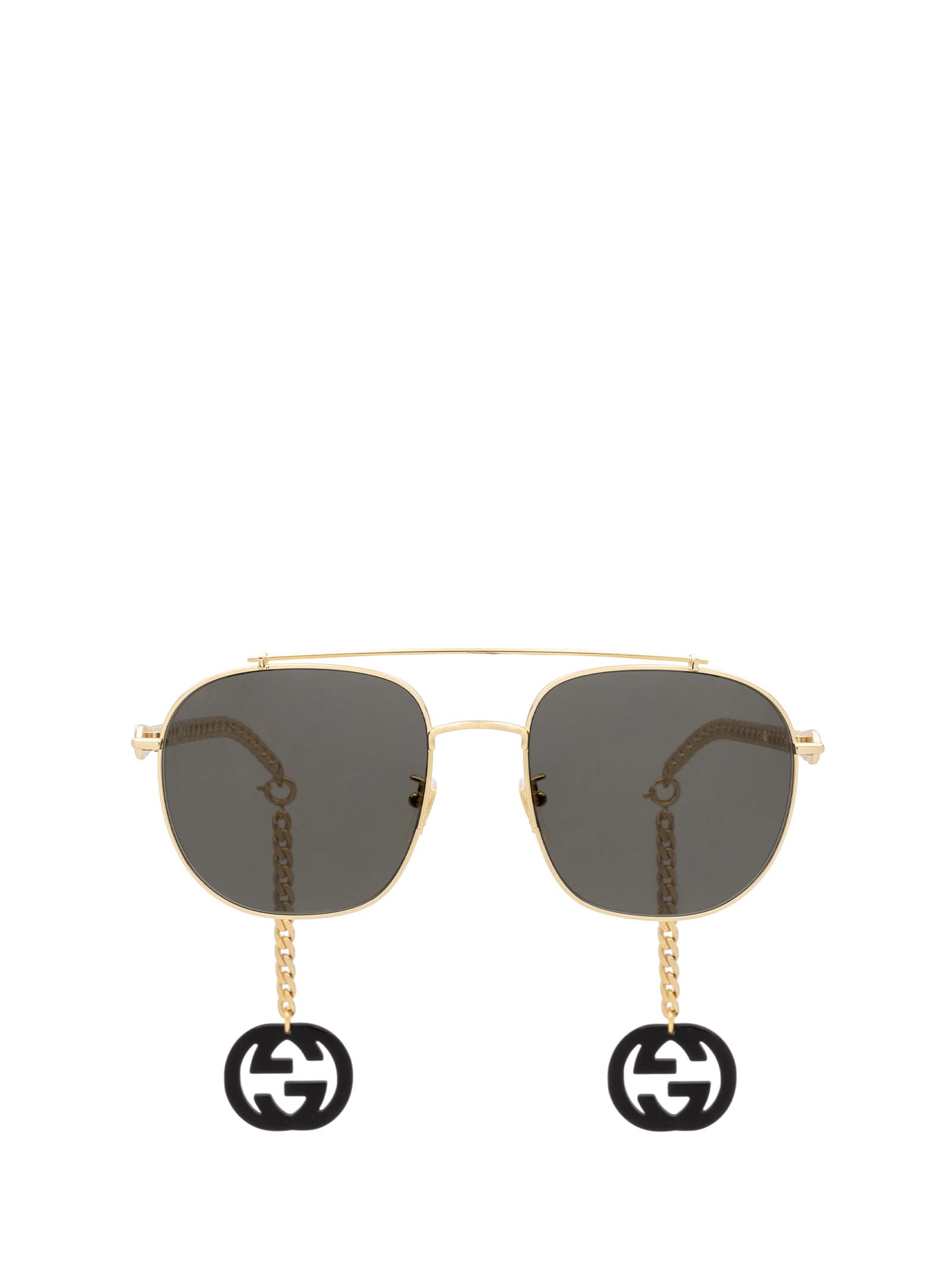 Gucci Eyewear Gucci Gg0727s Gold Sunglasses