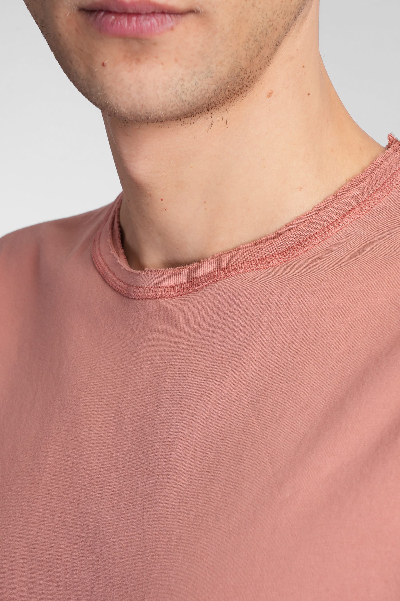 Mauro Grifoni T-shirt In Copper Cotton In Copper