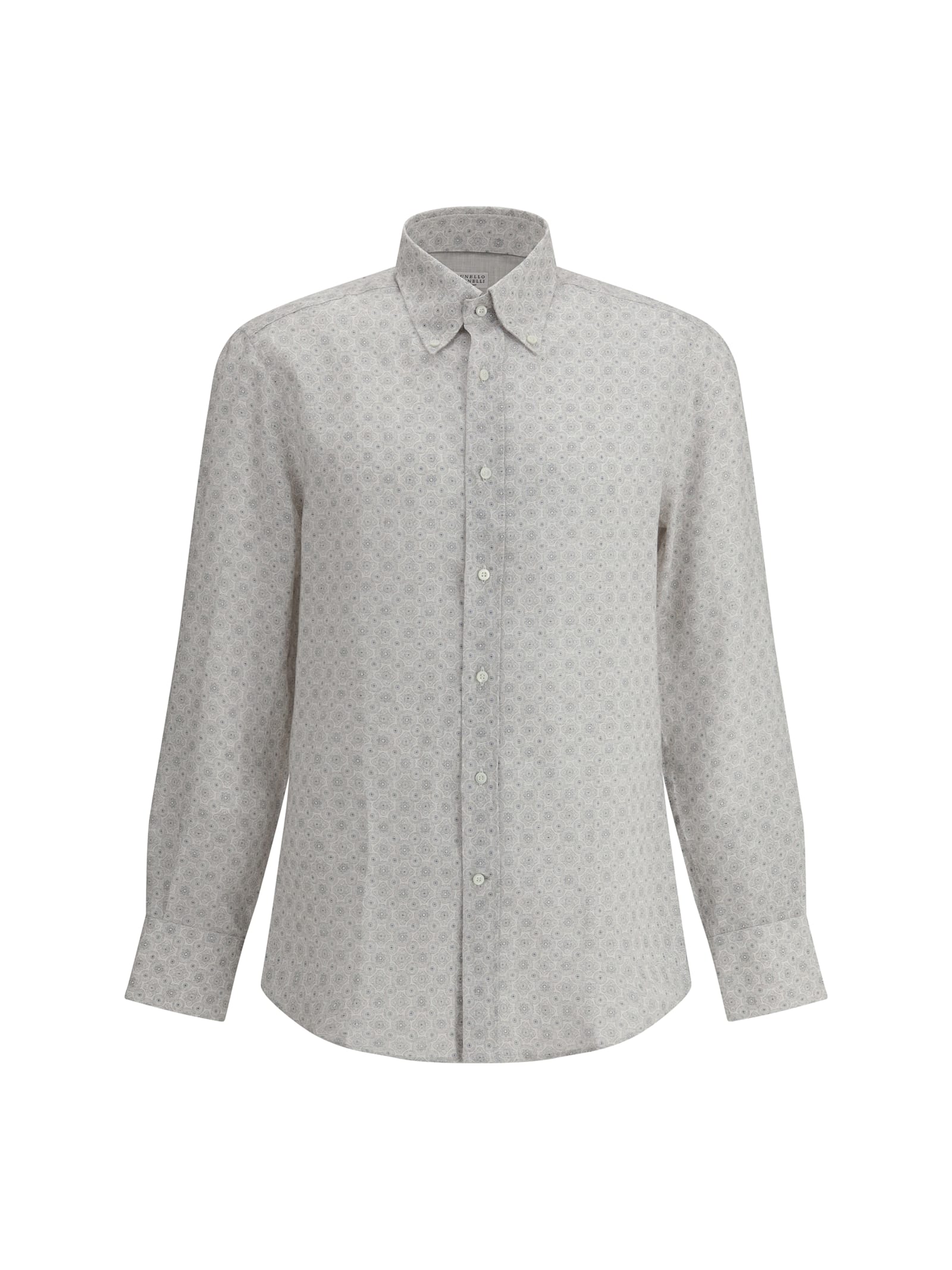 Brunello Cucinelli Linen Shirt In C008