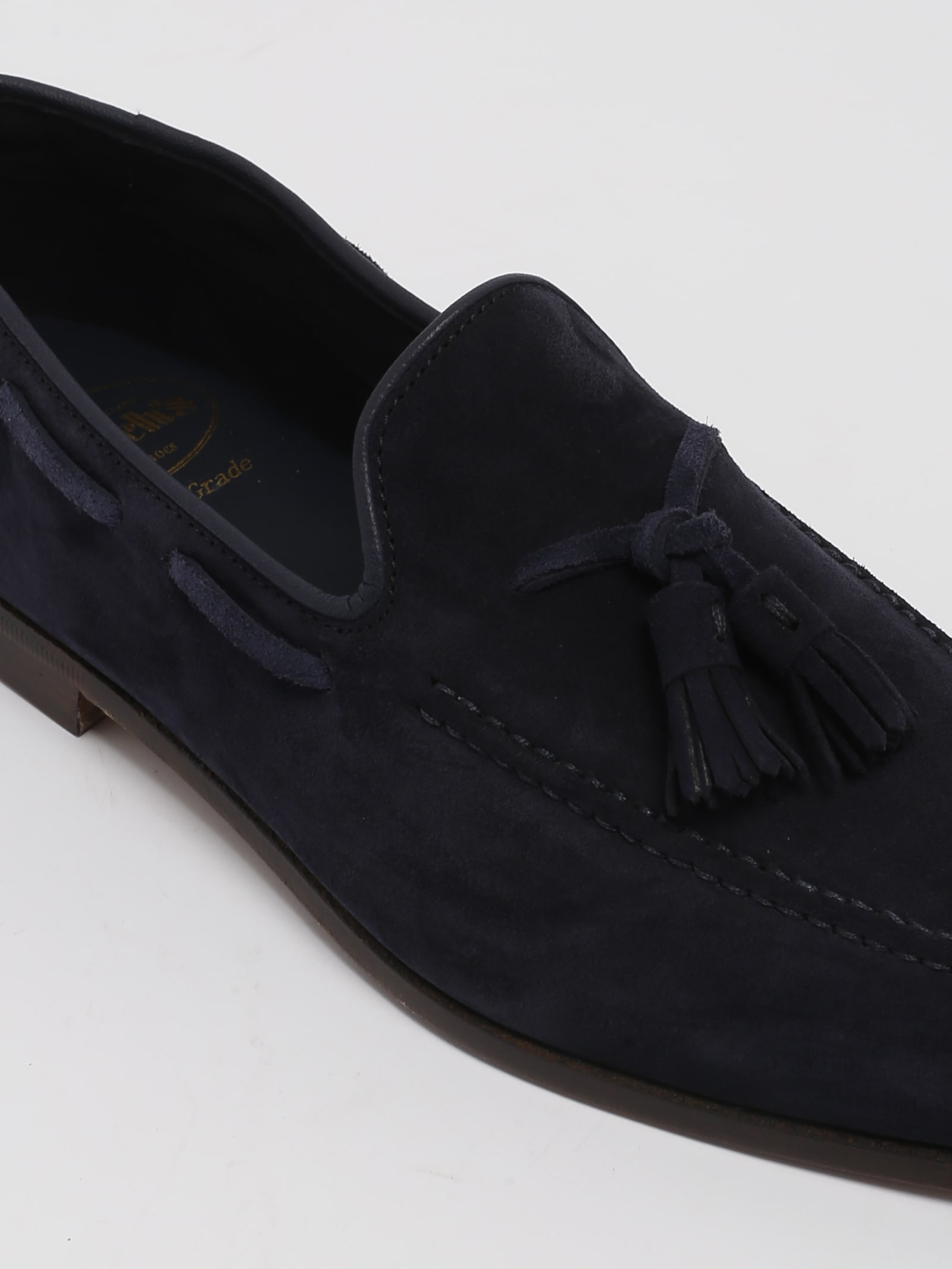 Shop Church's Mocassino Loafers In Navy