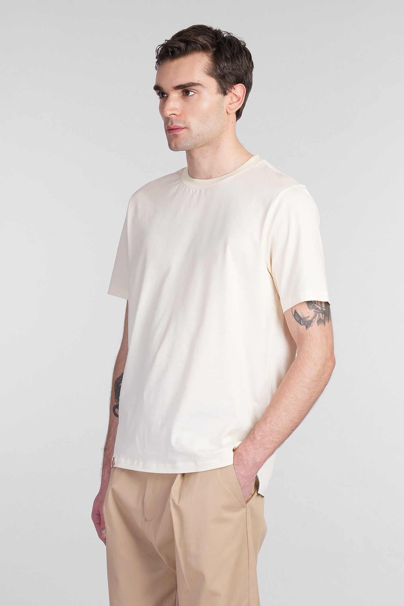 Paul Smith T-shirt In Beige