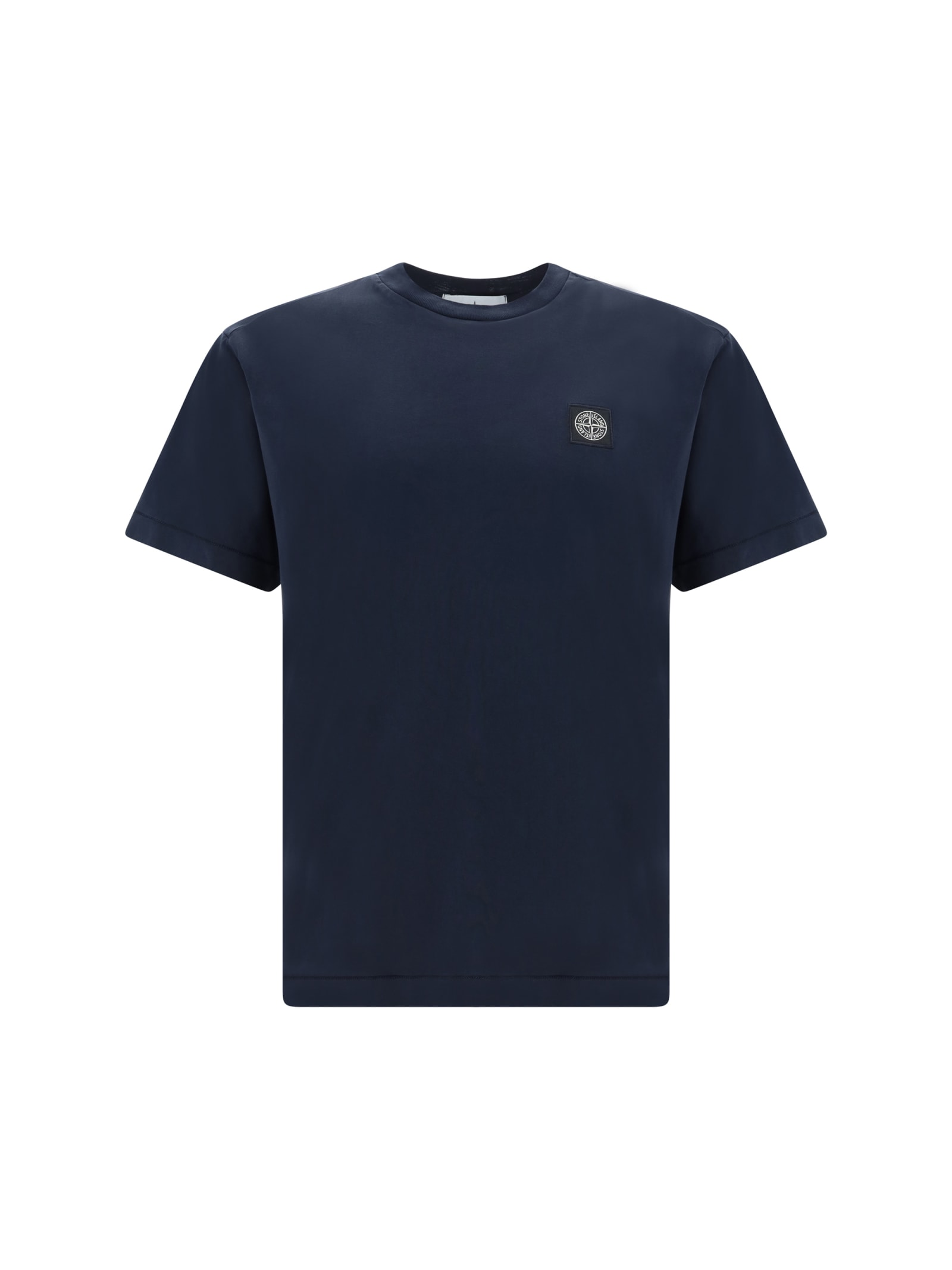 Stone Island T-shirt In Navy Blue