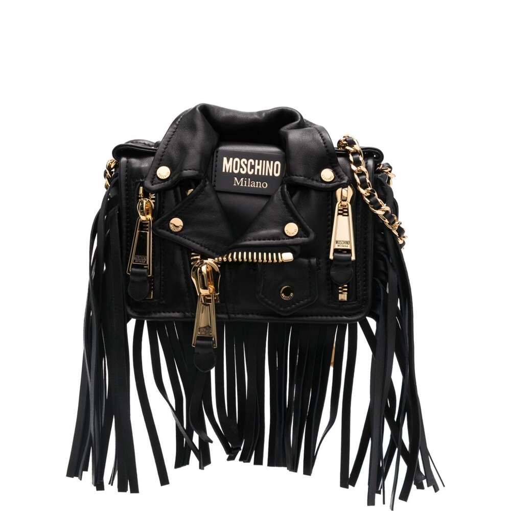 Shop Moschino Bag In Black