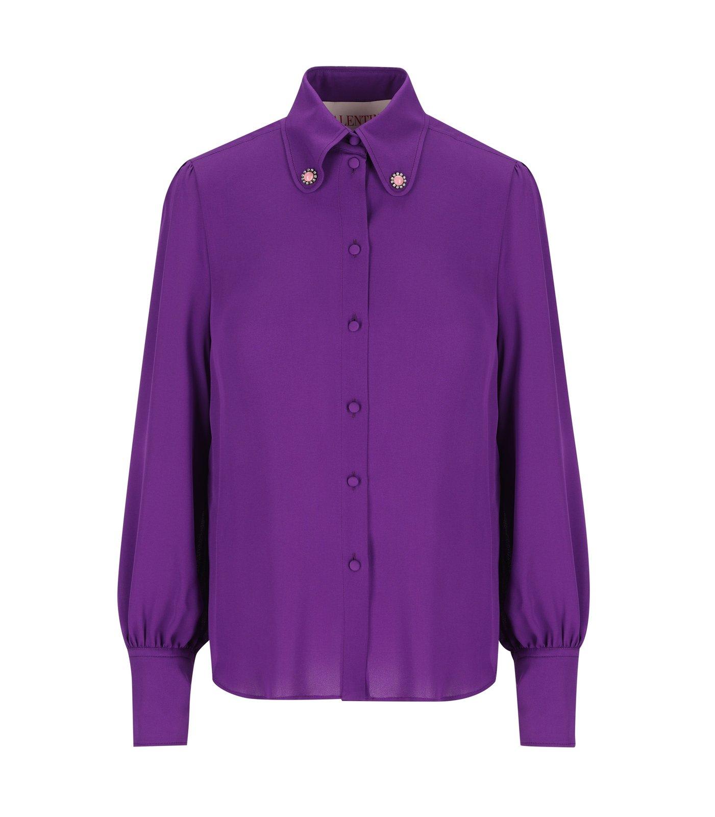 Buttoned Long-sleeved Shirt