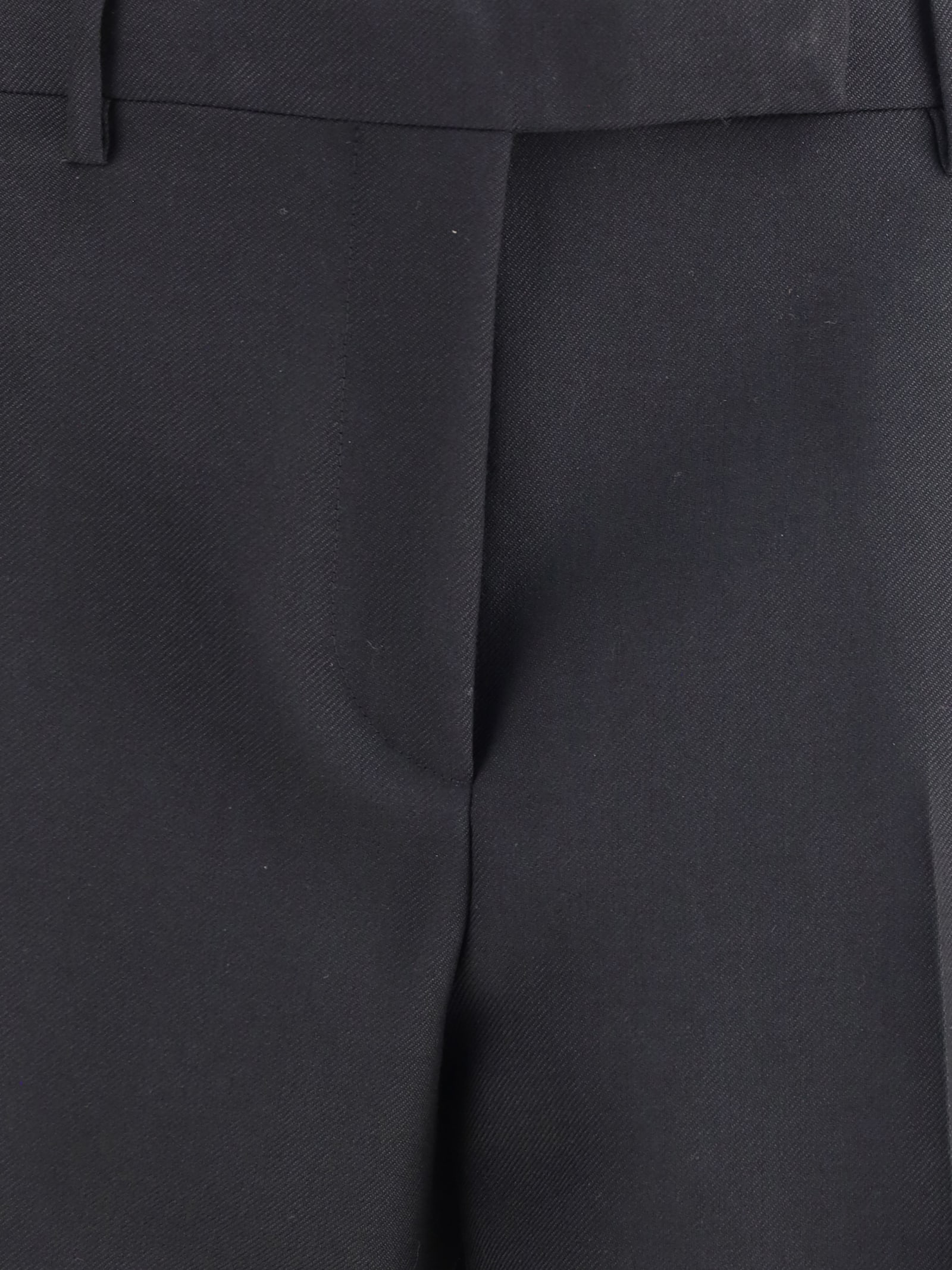 Tom Ford Wool Pants In Black
