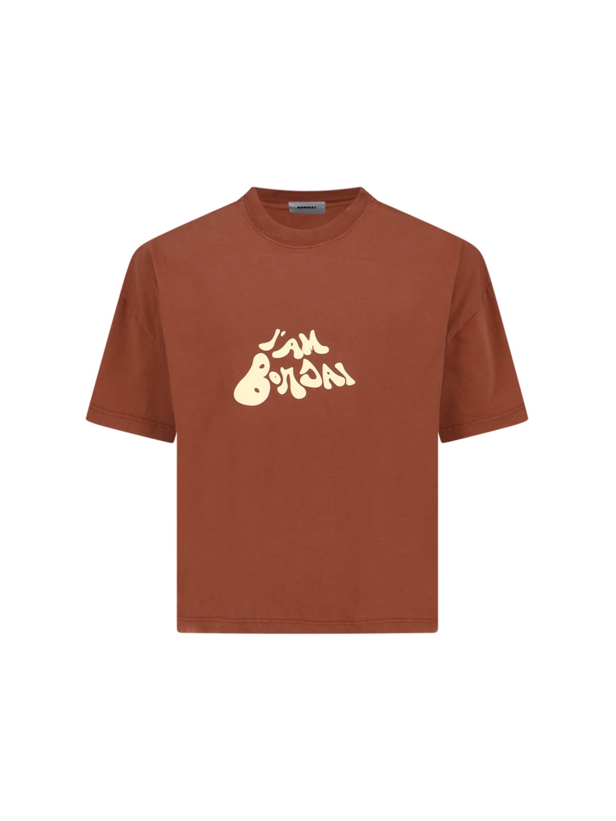 Shop Bonsai Printed T-shirt In Brown