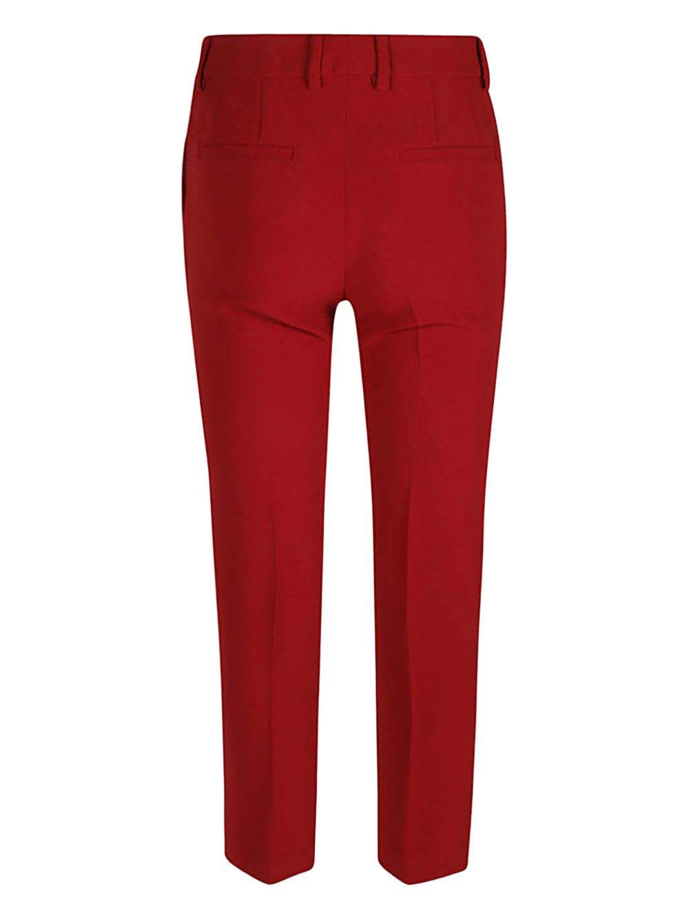 Alberto Biani Cady Flared Trousers In Red