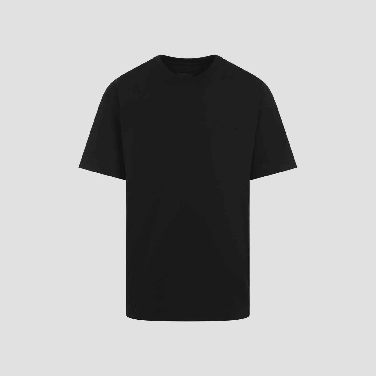 Shop Givenchy Cotton T-shirt In Black